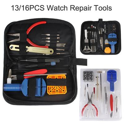 Набор ручных инструментов для снятия пружинных стержней, набор инструментов для часовщика из 13/16 предметов, набор для снятия штифтов для часов, открывалка для корпусов часовщиков, набор инструментов для ремонта часов
