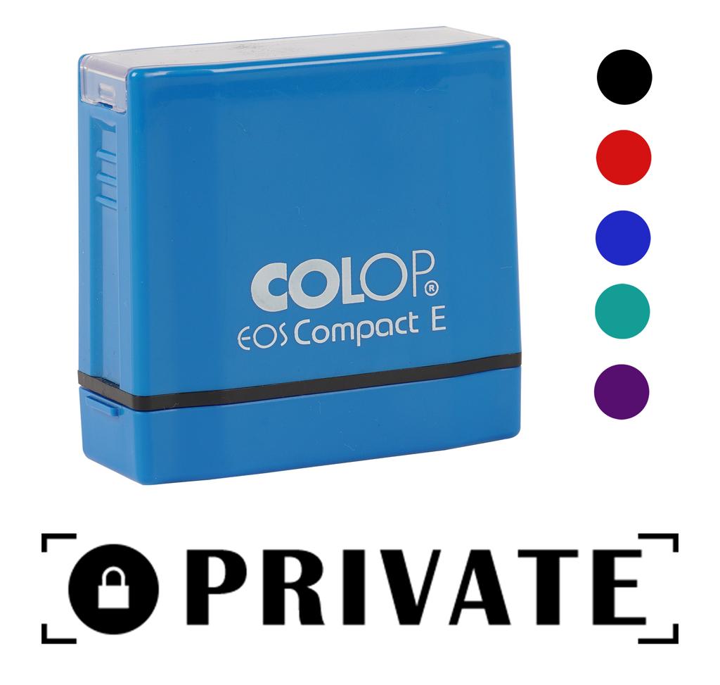 Printtoo Private Self Inking Rubber Stamp Pre-Inked Office Stamp- Home Office Business Stationery, Black- 42 X 9