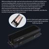 SSD-V3 2280 M.2 Твердотельный накопитель с двумя тепловыми трубками Полностью алюминиевый жилет с решеткой NVMe Высокоэффективный радиатор Игровые аксессуары