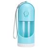 Pet Portable Collapsible Cup Telescopic Water Bottle Dispenser for Dog Cat Travel DrinkingBlue