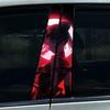1/2 шт. Аниме Милая Девочка Наклейки на Автомобиль DIY Покрытие Стойки B Автомобиля Царапины Водонепроницаемые Долговечные Украшение Автомобильные ПЭТ Наклейки
