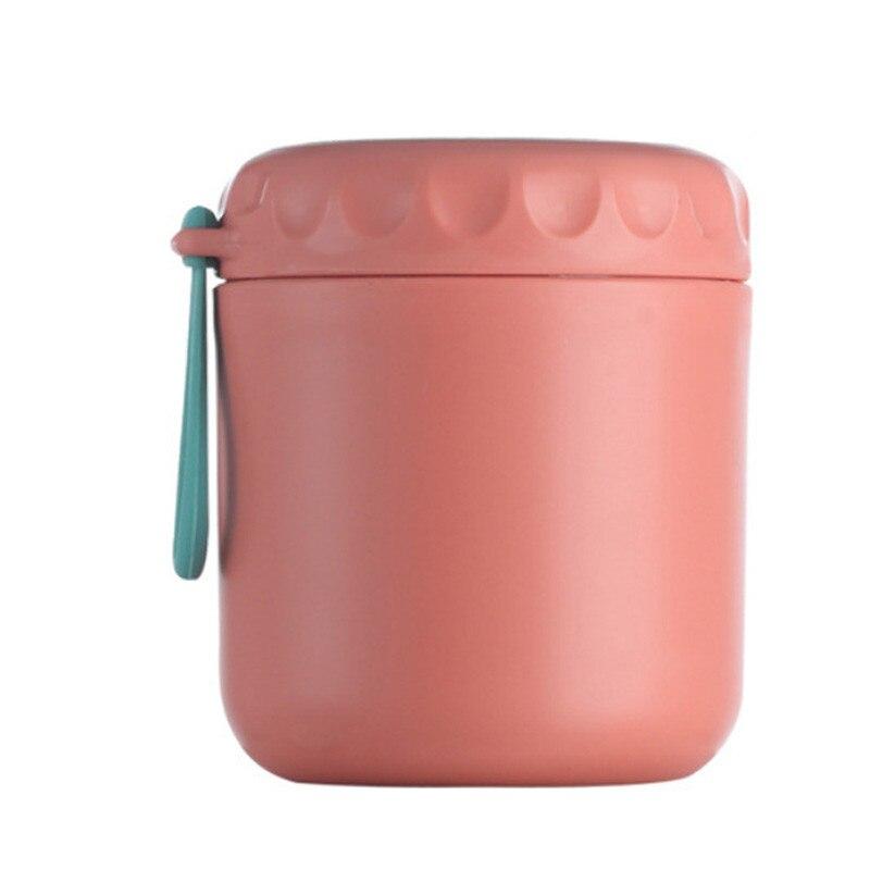 Еда 450мл термальная изолированная опарником термос для супа контейнеры для завтрака из нержавеющей стали выпивая чашка