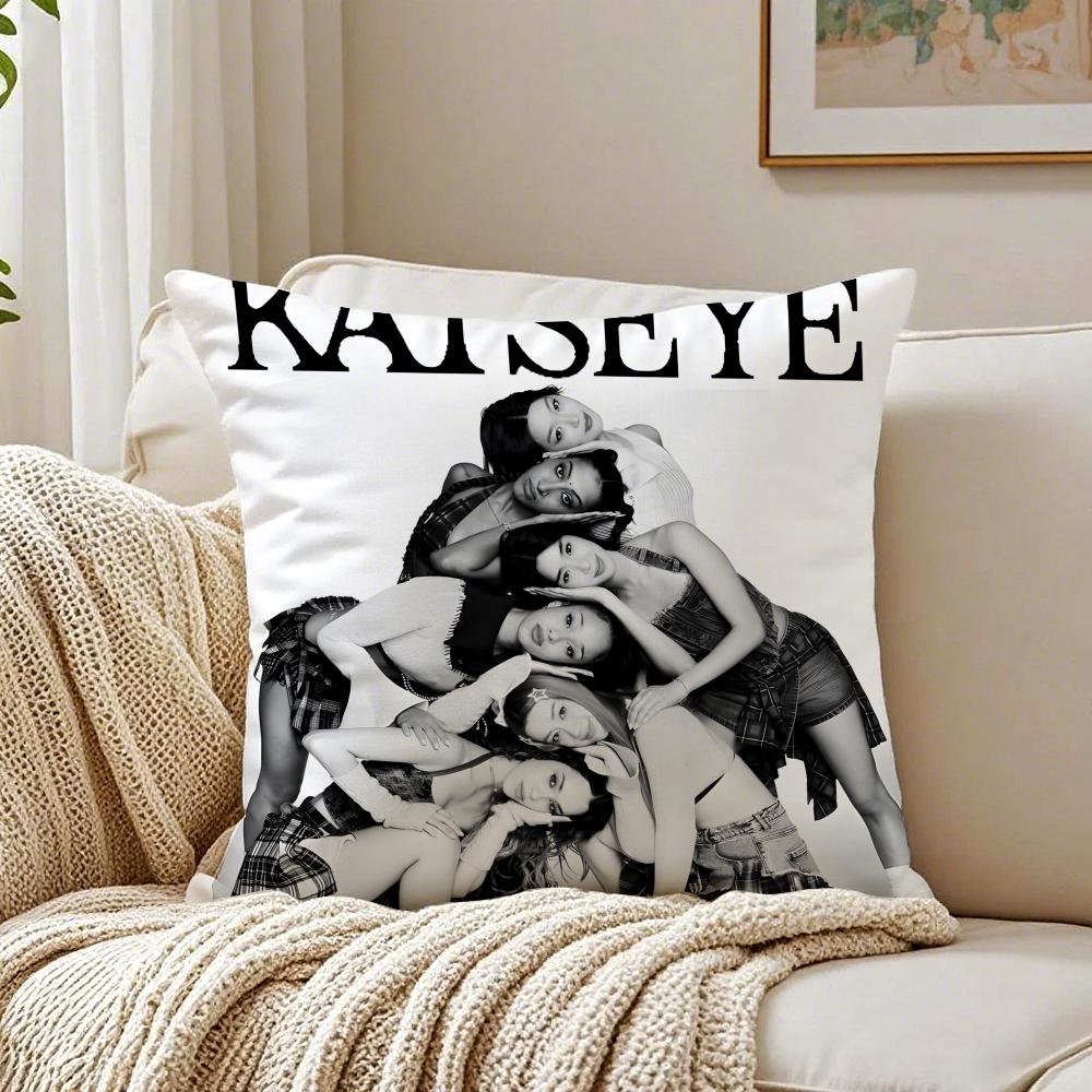 band glamorous KKKATSEYE Cushion Cover Pillowcase Antidustmite living Room Sofa Decor Cushion Room