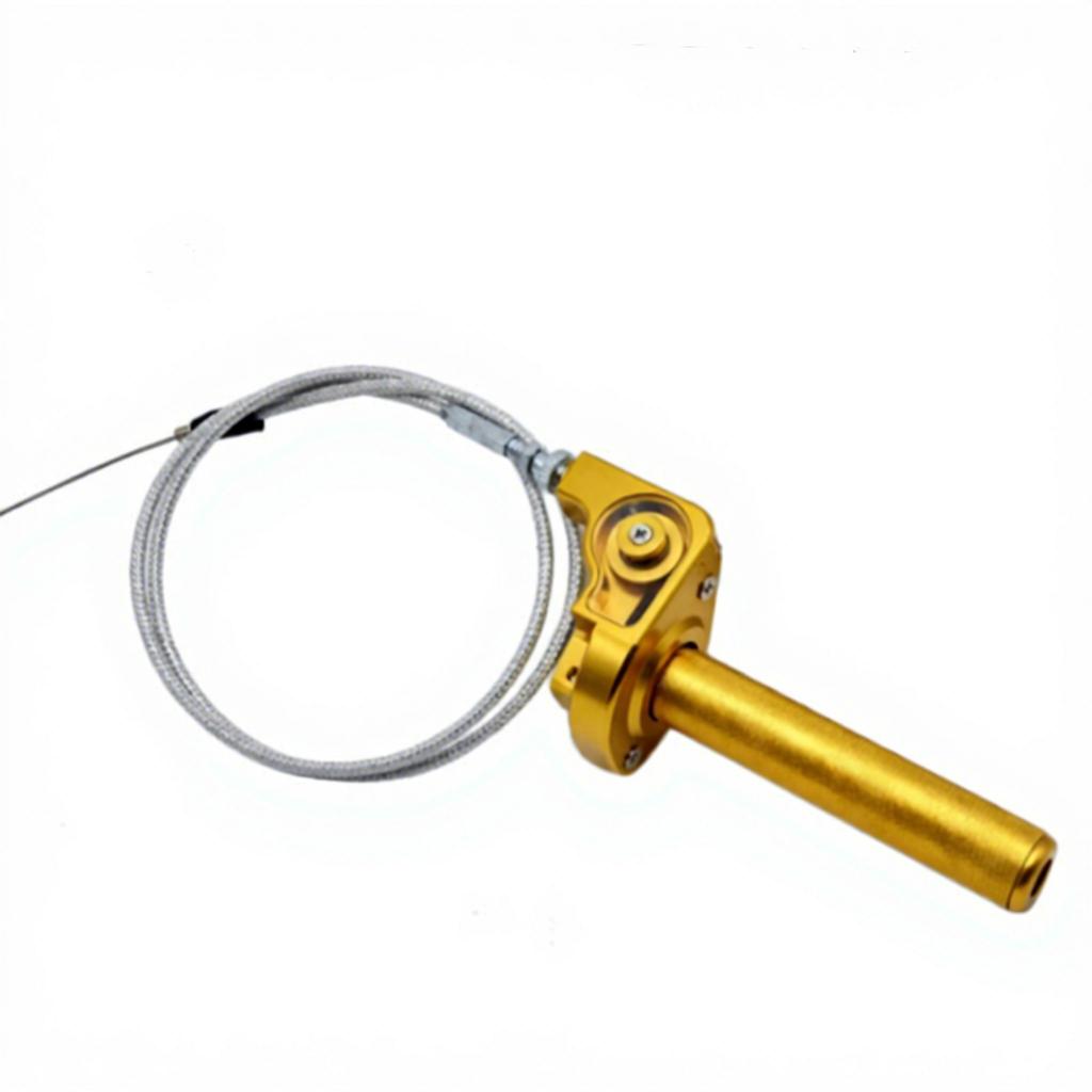 Motorcycle Modification Parts CNC Large Torque Oil-view Throttle Grip Fuel Injector 22mm Throttle Cable Accelerator CRF