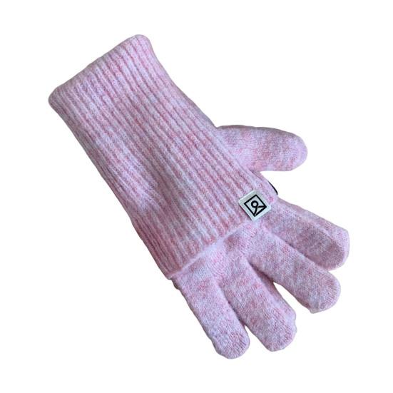 Женские трансформируемые зимние перчатки Теплые перчатки с сенсорным экраном 2-в-1 Вязаные эластичные перчатки для набора текста для ежедневных прогулок, вождения