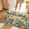 1 шт. Приветственный коврик для двери, Кухонные коврики, Нескользящий, Поп-дизайн, Ковры для гостиной, Коврик для ванной, Ковер для дома, Декор для раковины, Прачечной