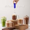 Mini & Mighty Milk Frother Wand – Powerful Handheld Coffee Frother, Battery Operated Drink Mixer – Compact Pocket Size – Detachable Whisk for