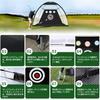 Ohbien Golf Practice Golf Easy to Easy to Daily Practice Сетка для домашней практики Портативная сумка для переноски гольфа В комплекте сетка, 3x2x1,8 м, сетка, большая,