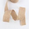 5Meters/Roll Material Party Crafts Bag  Warrping Jute Burlap Ribbon Wedding Decorative Gift Packing