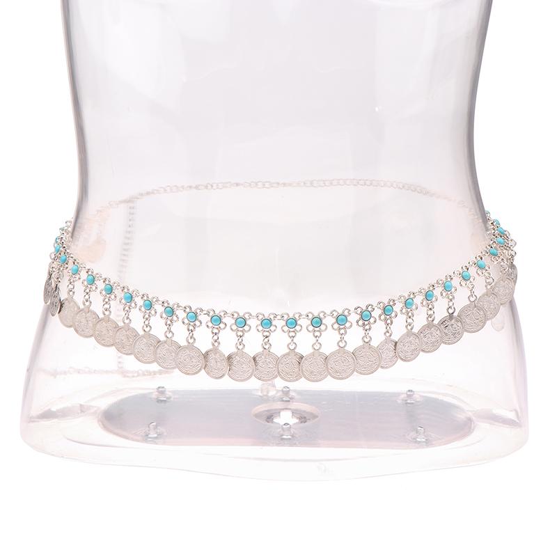 Индийские монеты Цепочки на живот талию тело для женщин женские сплав длинная кисточка пояс для танцевального платья свадебная вечеринка ювелирные изделия