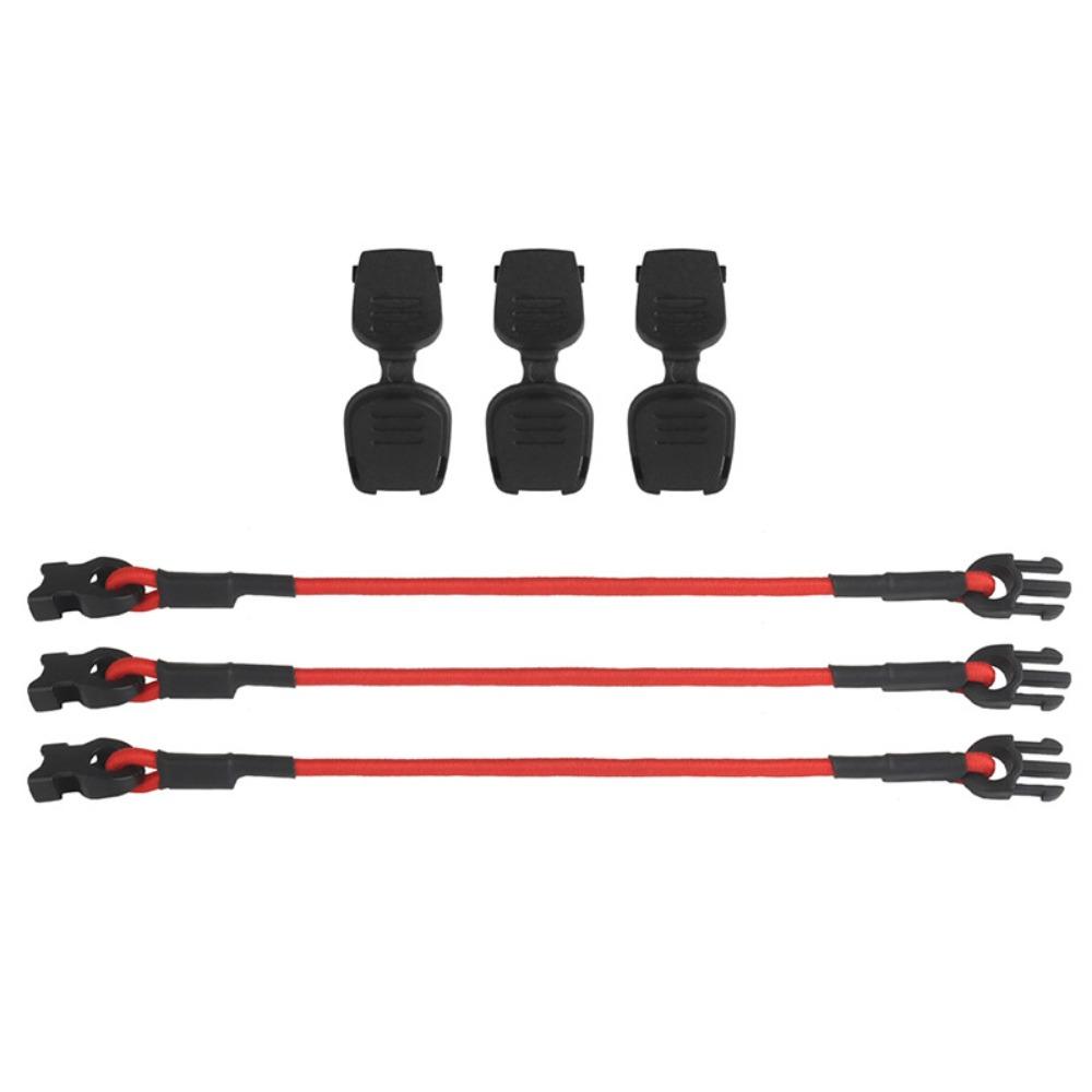 3Pcs/set with Quick-release Buckle Multipurpose Fixing Strap Outdoor Gear Organizing Rope Camping