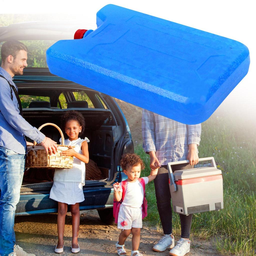 Коробки с ледяными кристаллами Долговечные пакеты для заморозки Компактные ледяные блоки Сумка-холодильник для ланча Сохраняют еду свежей Пикники Холодильник