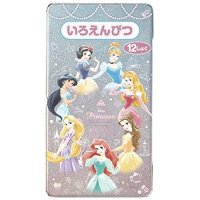 Sunstar Stationery Disney Цветные 12 Карандаши Disney S5017572, Цвета, Принцесса,