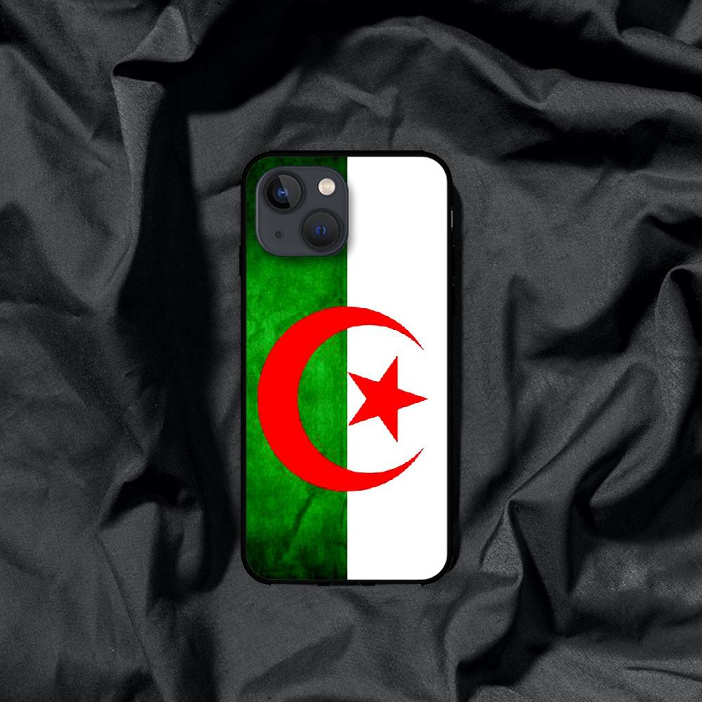 Чехол для телефона с алжирским флагом Алжира для iPhone Samsung Galaxy Redmi Xiaomi Oppo OnePlus Note SA 7 8 9 10 11 12 13 14 20 21 22 23 53 54 Pro Max Ultra