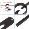 Motorcycle Fork Service Tool Kit, 3PCS Fork Maintenance Tool Set Fork Oil Level Tool, Fork Spring Compressor, And Damper Rod Bleed Tool