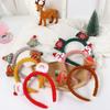 Женская повязка на волосы Лось Женщины Корейский стиль Обруч для головы Аксессуары для волос Рождественская мультяшная повязка на голову