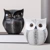 Owl Ornament Living Room Decoration Accessories Desk Decoration Resin Figurines