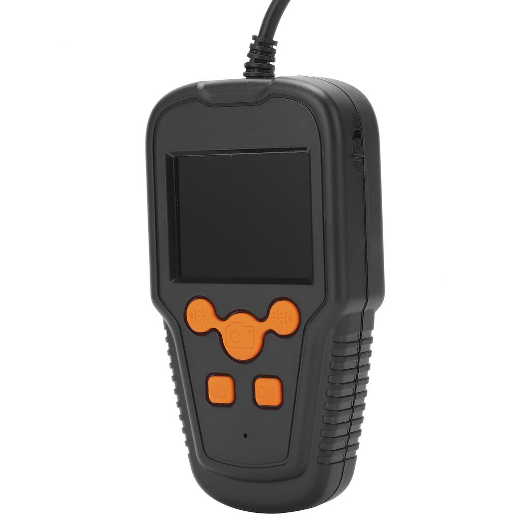 2MP Industrial Endoscope Recording with IP67 5.5mm Lens 2.4in HD Screen HandHeld Orange(5m/16.4ft )