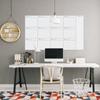 Стираемый Пустой Годовой Настенный Календарь Постер Стираемый 12-месячный Планировщик Расписания Пустой Недатированный Годовой Календарь Очень Большой Недатированный