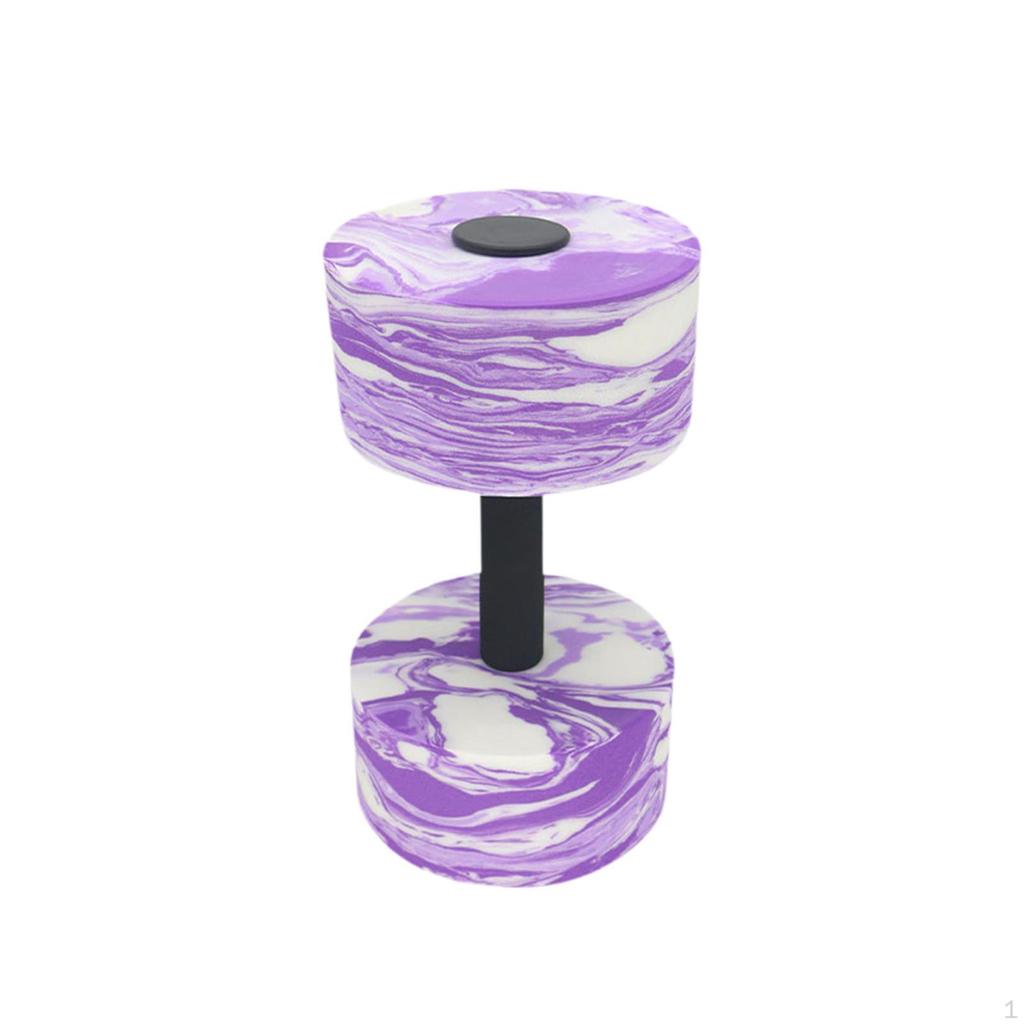 Aquatic Exercise Dumbbell Water Weight Workout Portable Professional EVA Foam Aerobics