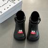 Повседневные нескользящие резиновые сапоги милые мультяшные туфли Мэнмэн женские 2025 лето новая обувь мягкая толстая подошва большеглазые дождевые сапоги