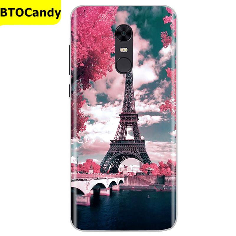 Силиконовый чехол для Xiaomi Redmi 5 Plus, чехол 5 Plus, мягкие окрашенные сумки, задняя крышка из ТПУ, чехол для телефона для Xiaomi Redmi 5 Plus Redmi5, чехол