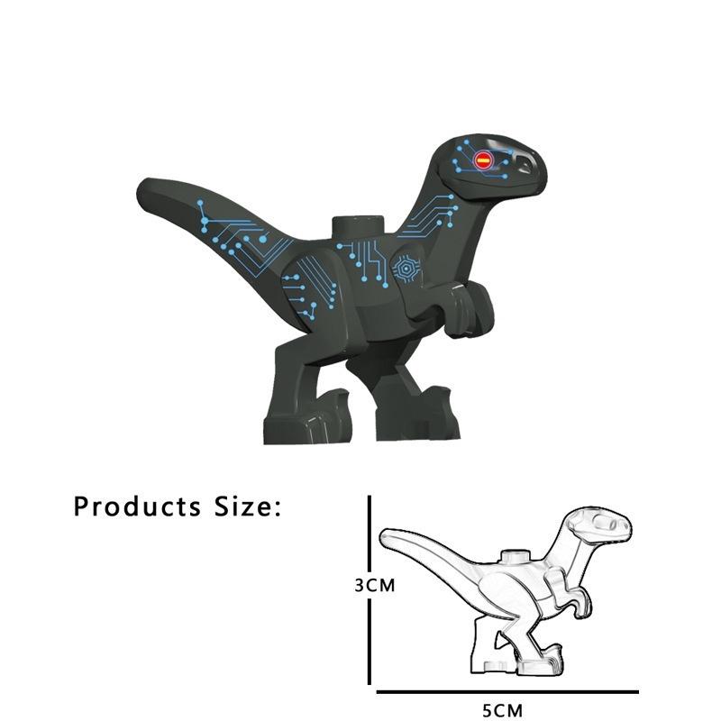 5 Color 5CM Baby Dinosaur Building Blocks Toys Bricks Figures Toys Children Birthday Christmas Gift