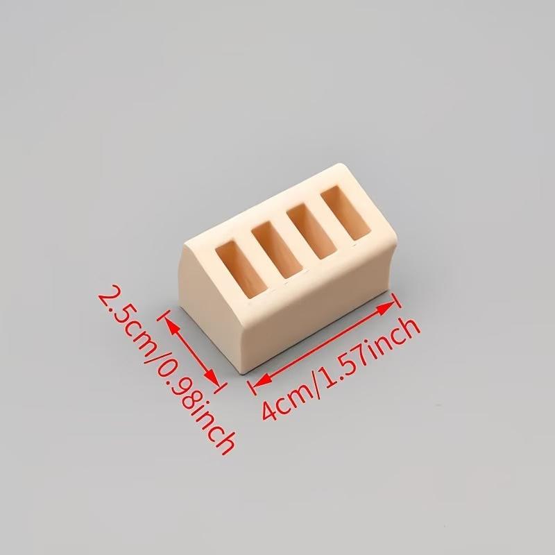 Коробка для хранения USB-накопителей, Настольный органайзер - Органайзер на 4 слота для флеш-накопителей, Подходит для компьютерных столов, Офисных принадлежностей