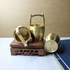 Brass Bucket, Gold, Rice, Small Copper Ware, Copper Handicraft Ornament, Pure Copper Bucket Will Sell Gift Metal.