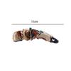 Fashion Design Party Women Hair Accessories Korean Style Hair Wear Fabric Banana Clip Vertical Clip