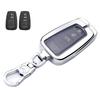 Key Case, For Toyota, Smart Key Case, Key Cover, Designed for Toyota, Includes Key Holder, TPU, Silica , Alloy, Silver