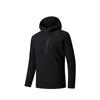 Comfortable Casual Simple Hooded Zipper Lightweight Jacket Men Jackets Basic-Black 152520615-3