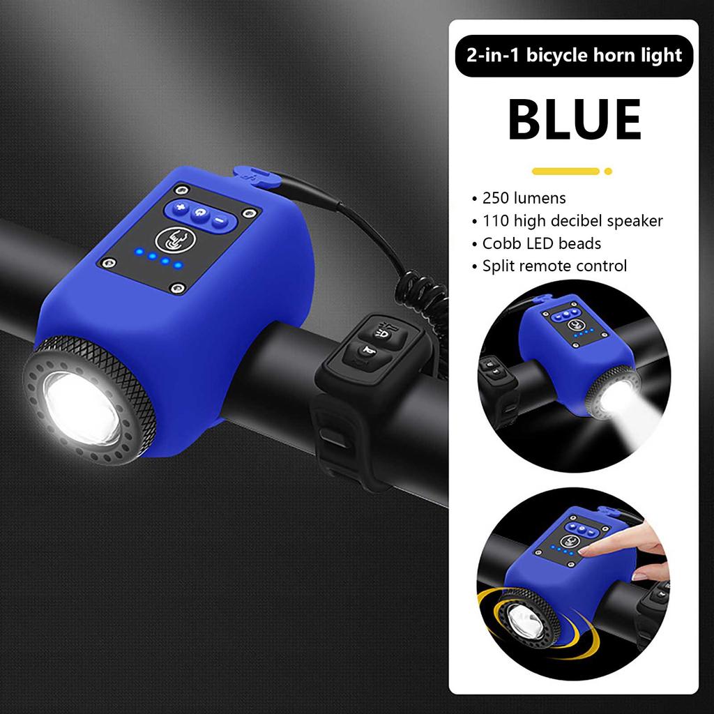 Электронный гудок для горного велосипеда, 2024 модернизированный электрический ночной велосипедный фонарик, аксессуары