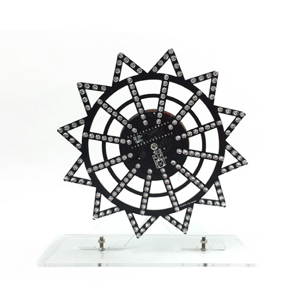 Colorful LED Flash Plug In DIY Kit for Electric Rotating Ferris Wheel Transparent