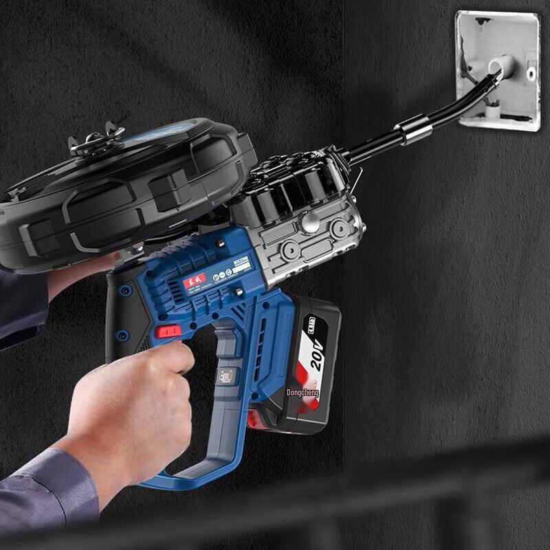 Беспроводной литиевый вытяжной аппарат Dongcheng без щеток, штекер CN (адаптер в комплекте)