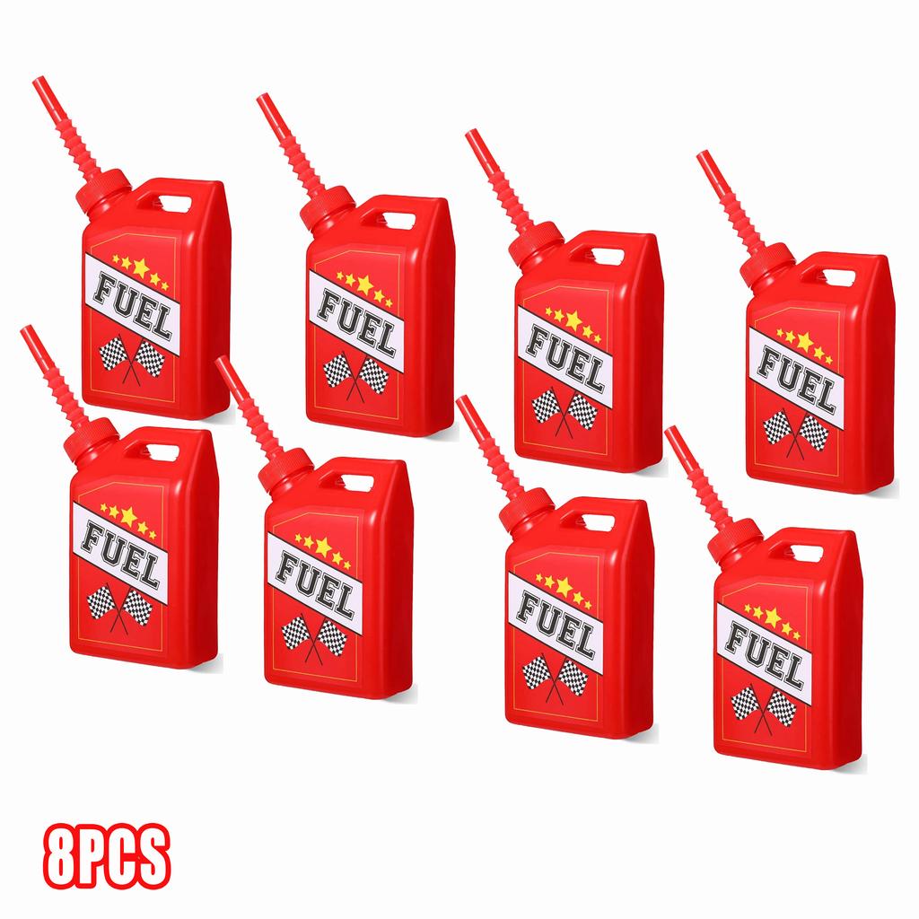 Race Car Cups, Drinking Cups with Straw Race Car Birthday Party Supplies Party Decorations for Kids Racing Car Theme