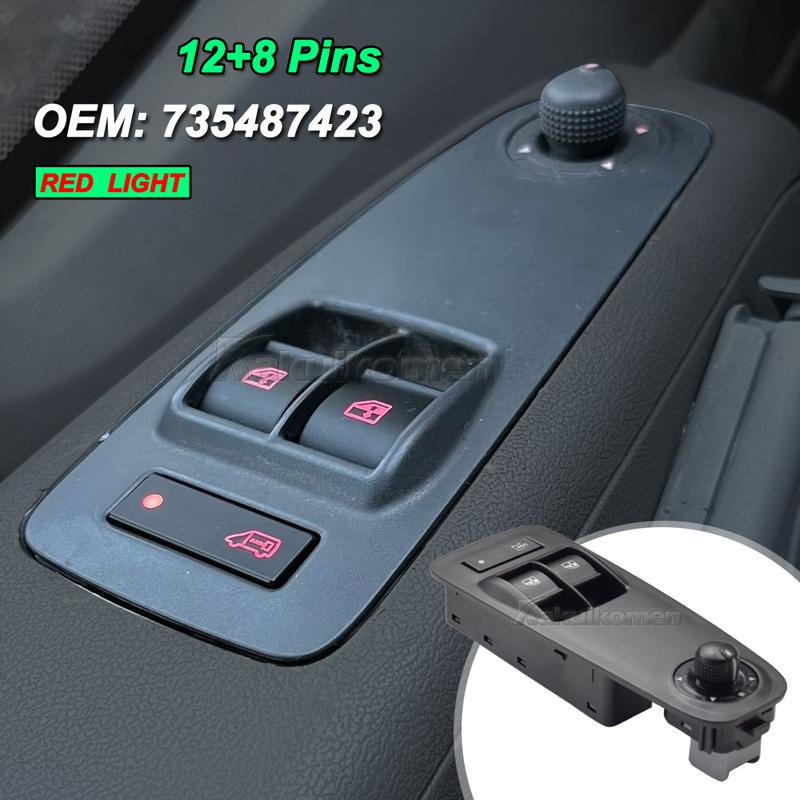 Новый переключатель стеклоподъемника 735487423 для Citroen Relay Jumper Peugeot Boxer Fiat Ducato Doblo Vauxhall Combo 01354217180 6554XN