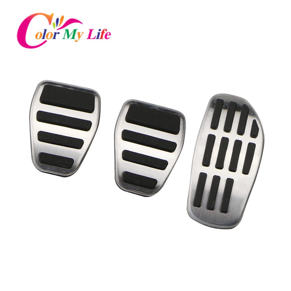 Цвет моей жизни Автомобильные педали Накладка на педаль AT для Renault Koleos Samsung QM6 2017 - 2022 Kadjar 2016 - 2022 Автозапчасти