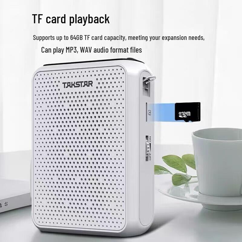 Takstar E300W Portable Wireless Amplifier CN plug (adapter included) (CN version)