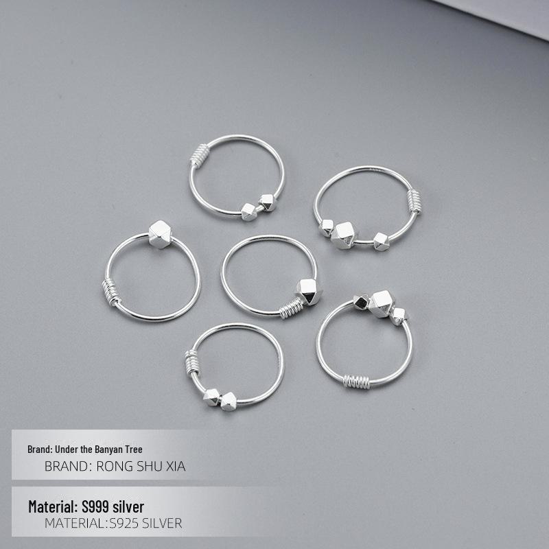 Серьги Banyan Tree S999 из чистого серебра для женщин, тренд лета 2022 года