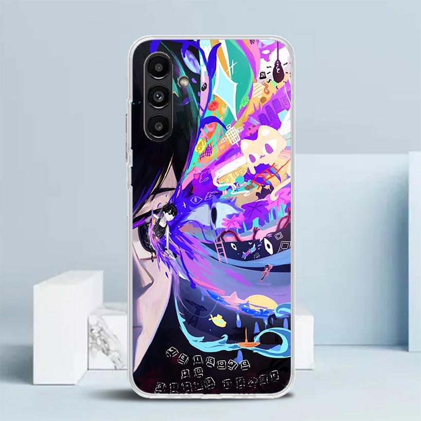 Игровой мультяшный чехол O-Omori для Samsung Galaxy A17 A37 A57 A16 A26 A36 A56 A15 A14 A55 Чехол для телефона A13 A53 A25 A35 A24 A34 A23 A33