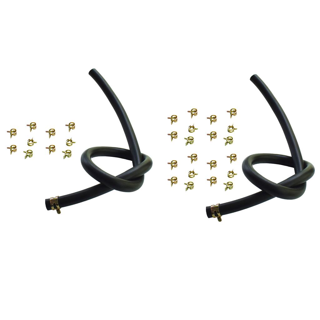 Upgrades Fuel Hose 7mm Includes 10 Hose Clamps Corrosion Resistant Fuel Hose for Automotive Gasoline Diesel Engines