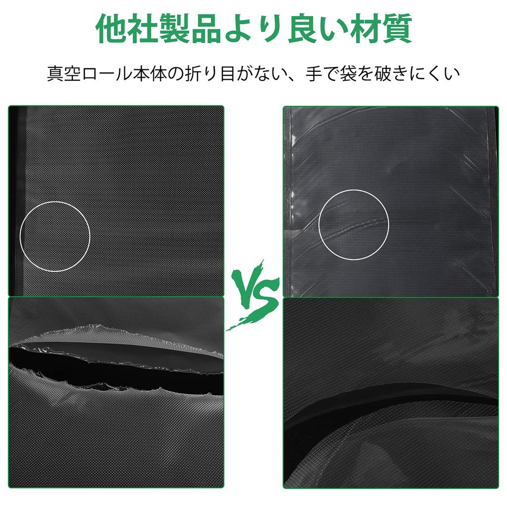 Gokilife Вакуумная упаковка Вакуумная упаковка Безопасный набор пищевых рулонов для вакуумной упаковки Замена вакуума Свободно выделенный антибактериальный морозильник для пищевых продуктов