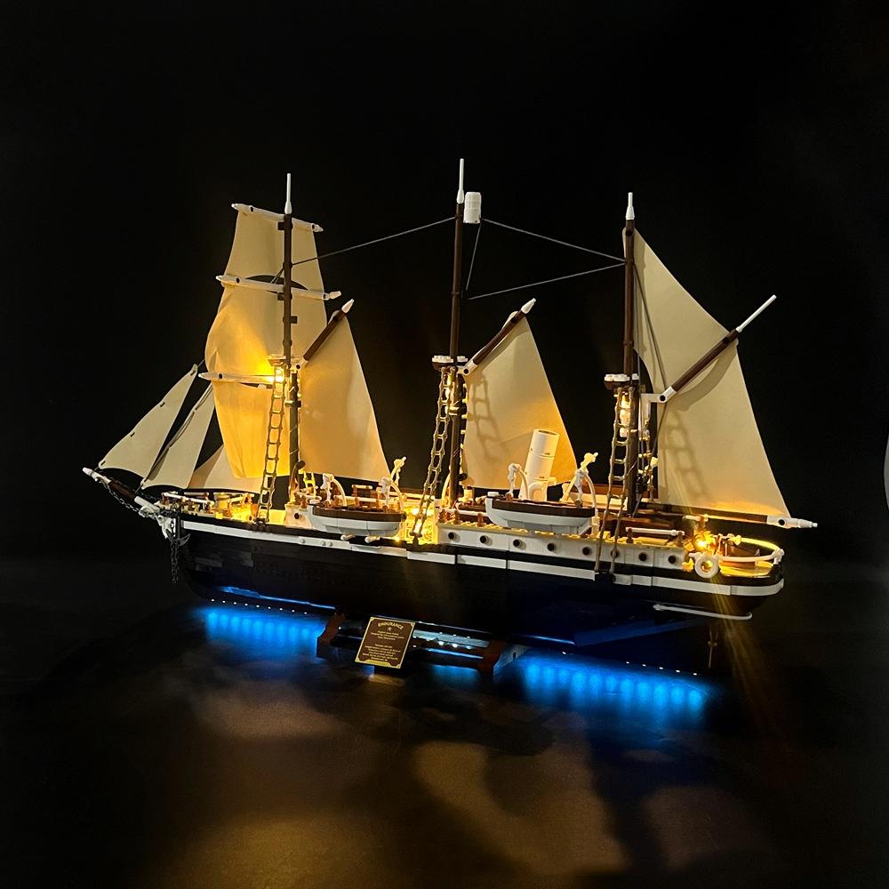 Cheapest 3011pcs The Endurance Bricks Model Building Blocks Antarctic Expedition Ship Assemble Toys for Home Decor Adults Gifts