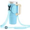 Adjustable Shoulder Strap Carrier Bag for 40oz Stanley Water Cup Foldable Portable Water Bottle Thermos Bag Cup Sleeve