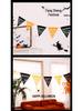 Halloween Pumpkin Lantern Hanging Flag Ornament for Bar or Door Decor Scene Props