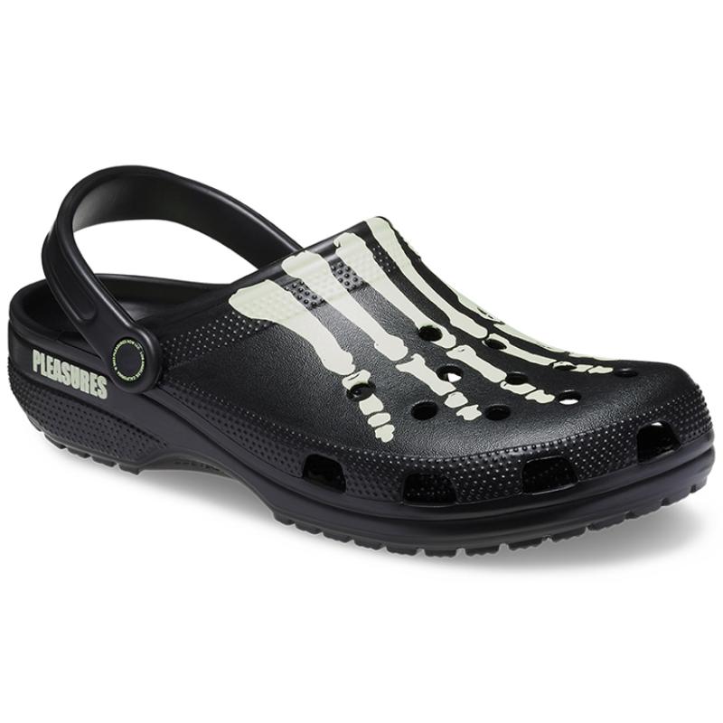 Crocs X Pleasures Halloween Exclusive Classic Clog Unisex 'Skeleton Glow In The Dark'
