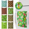 Christmas Blanket Green Super Soft Flannel Fleece Christmas Decoration Throw Blanket For Xmas Gift