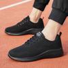 Lightweight Large-size Breathable Men's Shoes Spring Breathable Fly-woven Mesh Trendy Casual Sports Shoes 2025