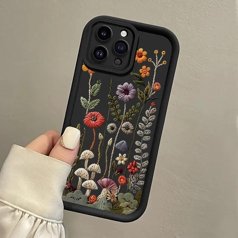 INS Рельефный Расписной Цветочный Чехол Для Телефона Для Motorola Moto Edge 50 Pro 60 Fusion Stylus 40 Neo 70 G84 G85 G54 G75 G05 G34 G56 G86